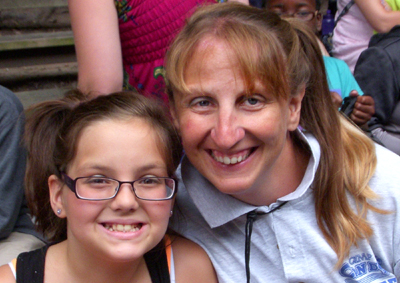 Nurse and Camper at Camp Can Do, central PA